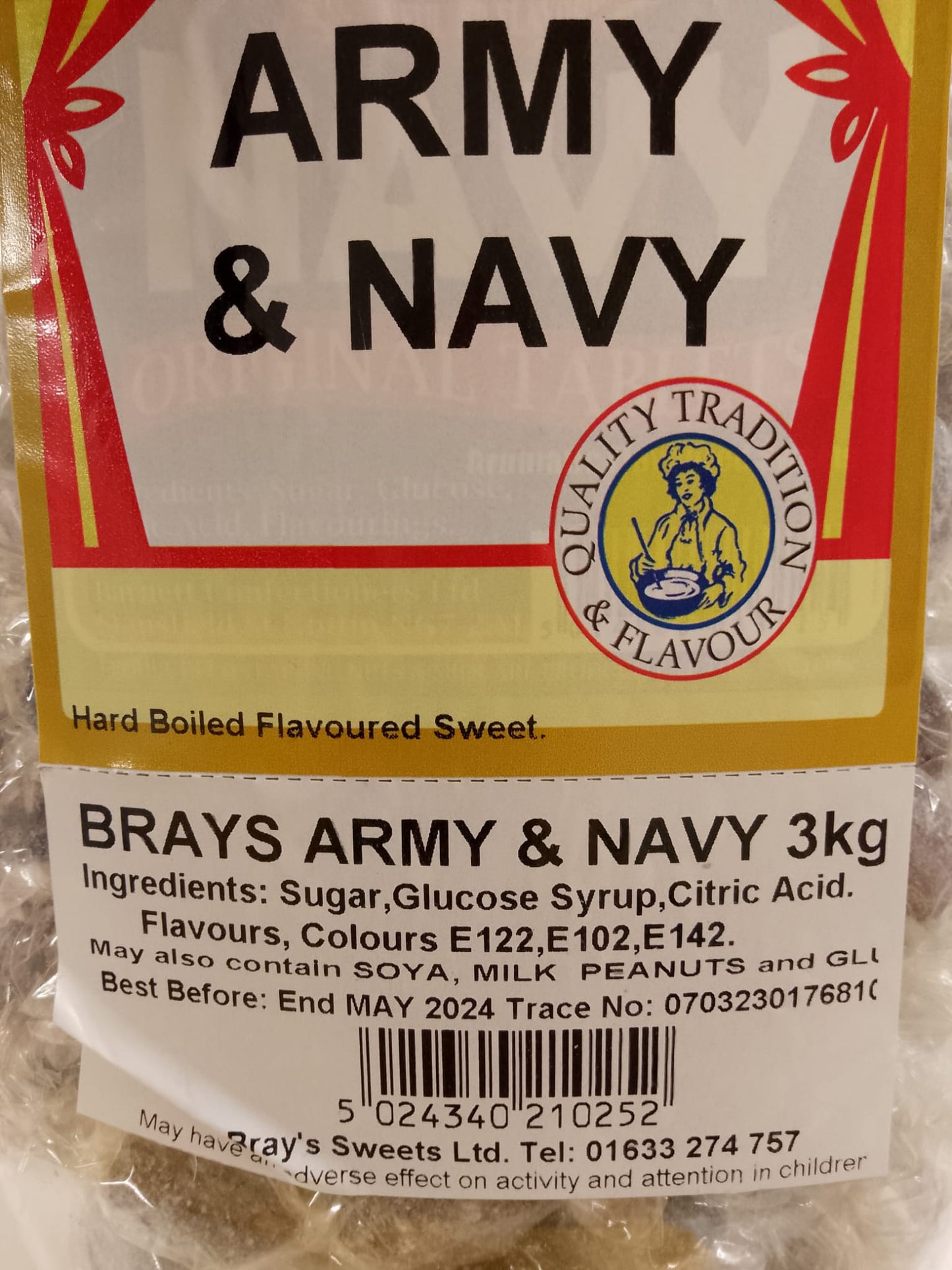 Army & Navy per 100g