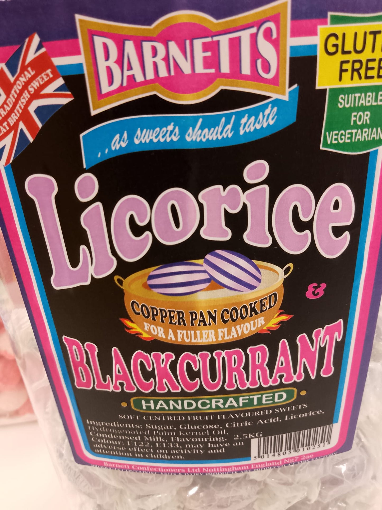 Licorice Blackcurrant per 100g