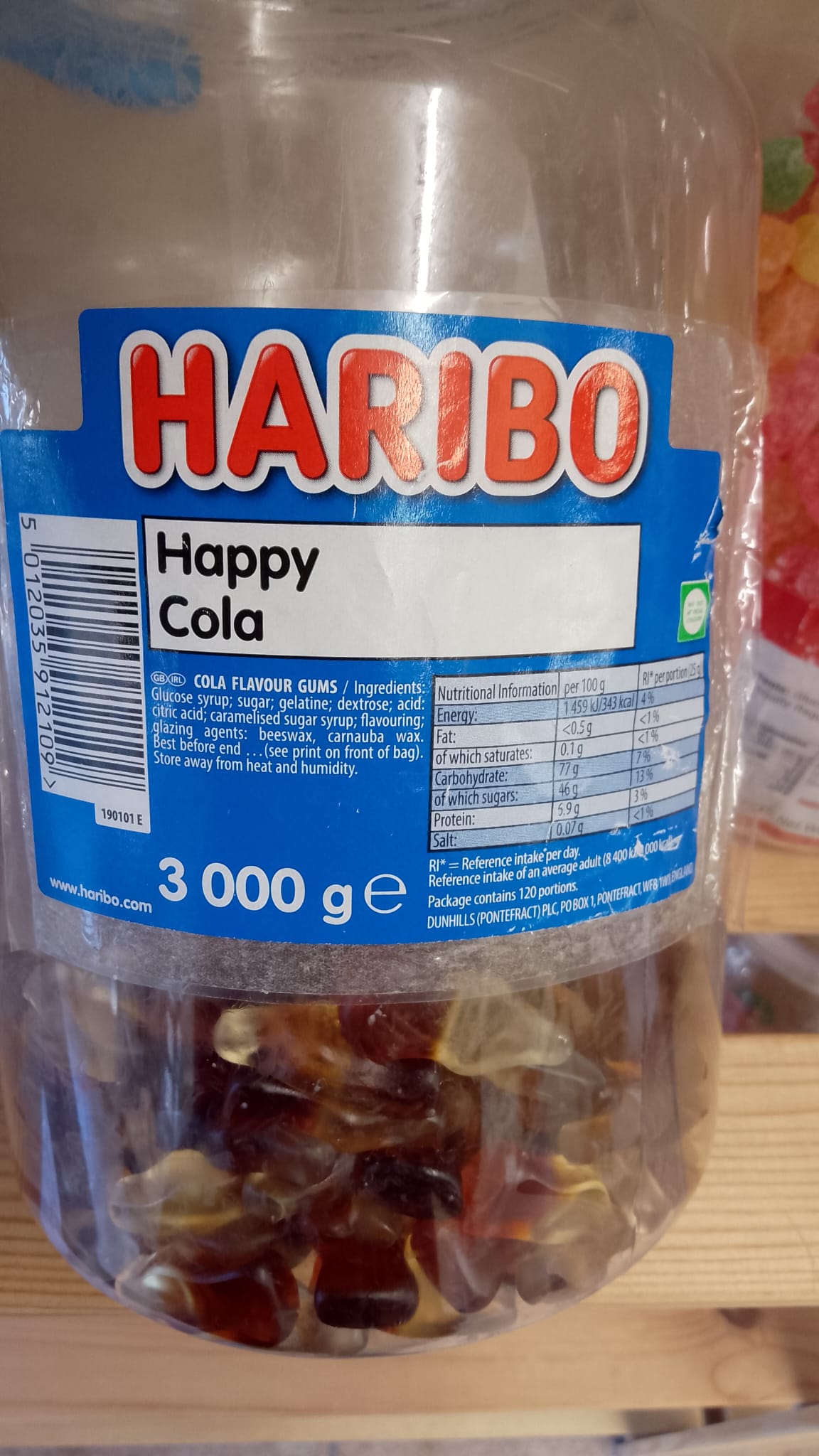 Happy Cola per 100g