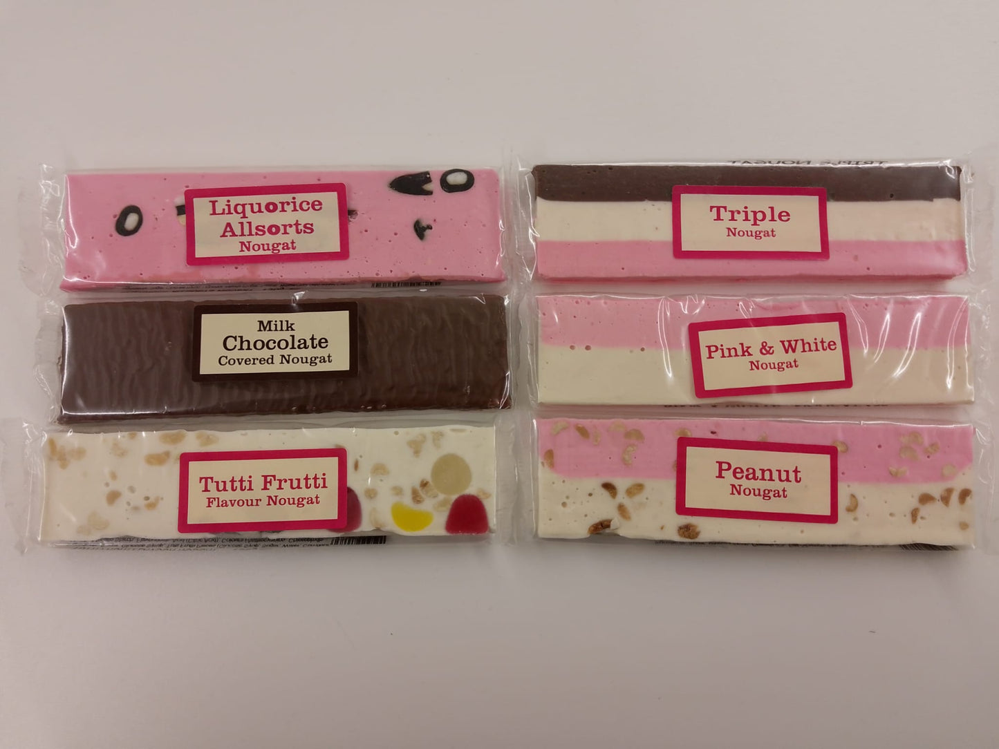 Nougat 130g each