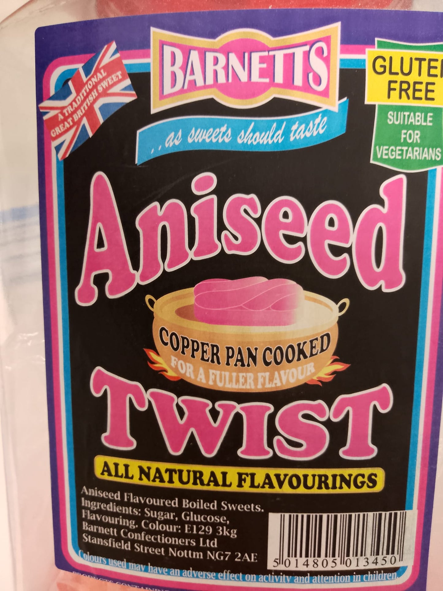 Aniseed Twist per 100g